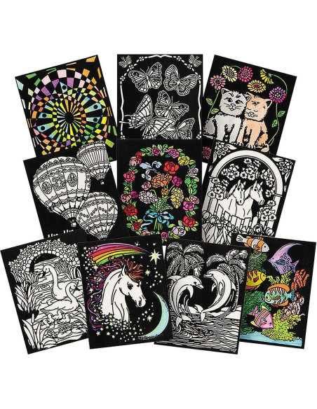 Póster de arte de terciopelo S&S Worldwide - Paquete de 10