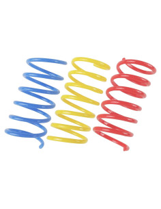 Juguetes para Gatos TAMU - 60 Resortes Coloridos 5.08 cm