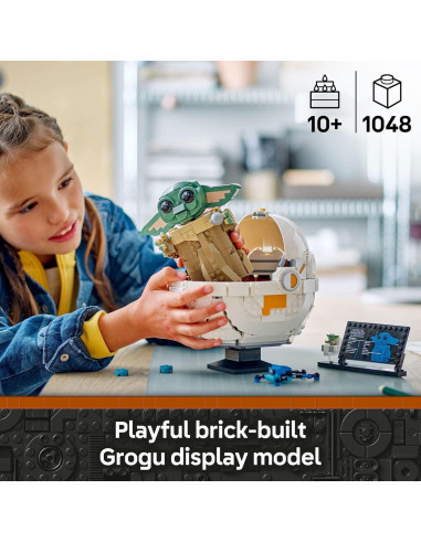 LEGO Star Wars Grogu con Pram Flotante 1,048 Piezas