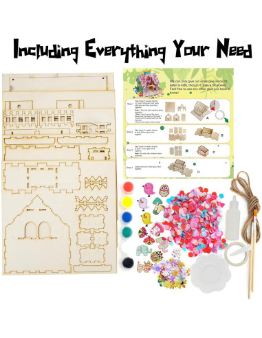 Kit de Casa para Pájaros Sprout & Spark Studio - Manualidades DIY