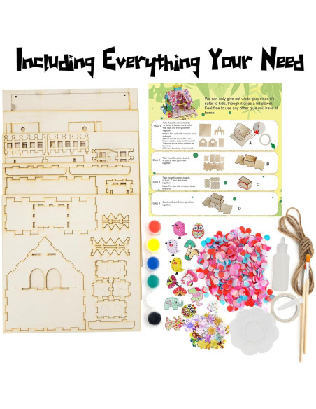 Kit de Casa para Pájaros Sprout & Spark Studio - Manualidades DIY Kit de Casa para Pájaros Sprout & Spark Studio - Manualidades DIY