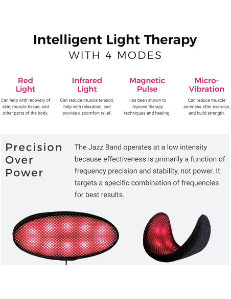 Dispositivo Terapia Luz Roja DNA Vibe Jazz Band Live - 4 Modos