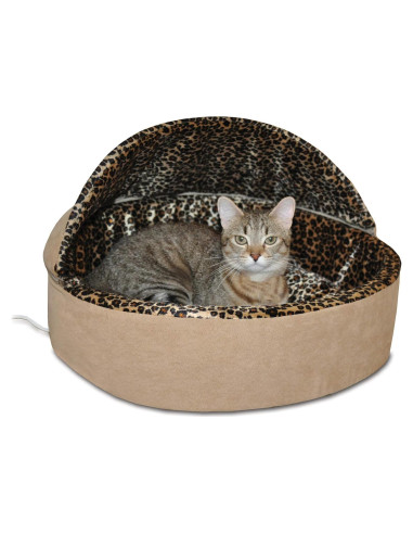 Cama Térmica K&H Thermo-Kitty Pequeña 40.64 cm Marrón