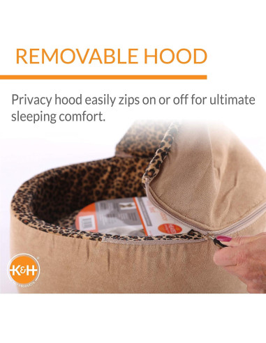 Cama Térmica K&H Thermo-Kitty Pequeña 40.64 cm Marrón