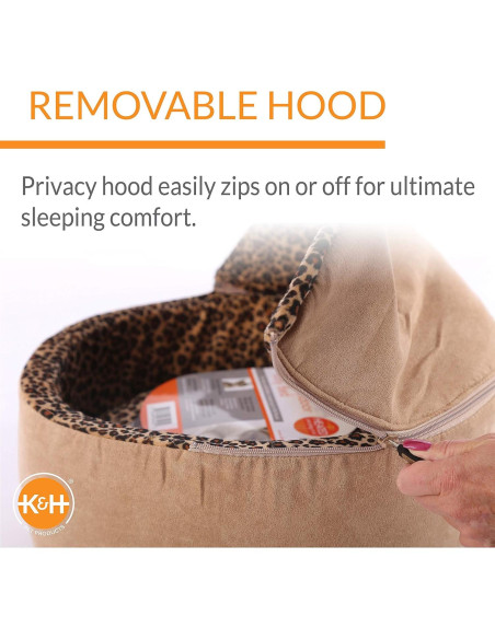 Cama Térmica K&H Thermo-Kitty Pequeña 40.64 cm Marrón