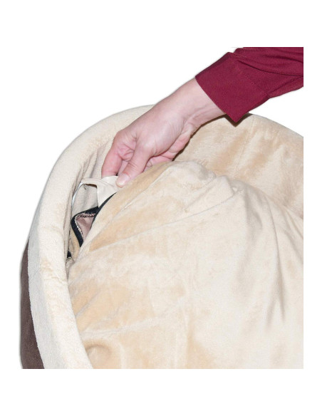 Cama Térmica K&H Thermo-Kitty Pequeña 40.64 cm Marrón