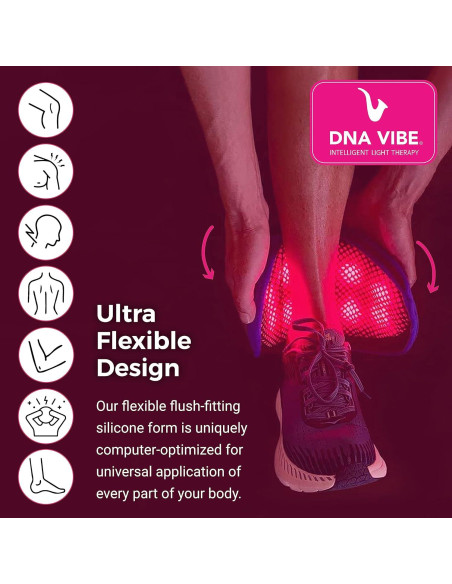 Dispositivo Terapia Luz Roja DNA Vibe Jazz Band Live - 4 Modos