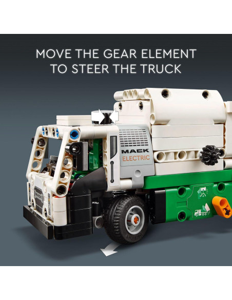 LEGO Technic Camión de Basura Eléctrico Mack LR 503 Piezas