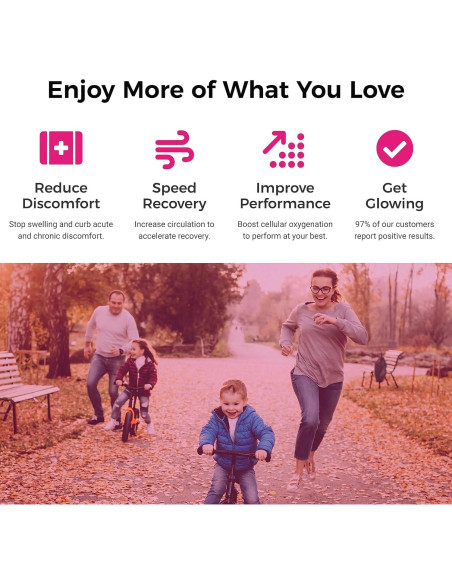 Dispositivo Terapia Luz Roja DNA Vibe Jazz Band Live - 4 Modos