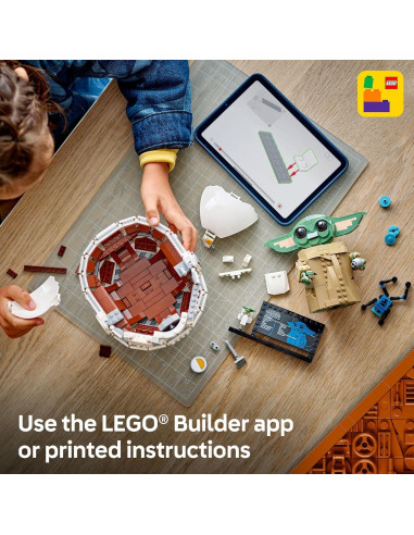 LEGO Star Wars Grogu con Pram Flotante 1,048 Piezas