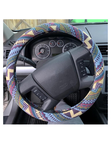 Funda de Volante Étnica Boho CYG&CL Universal 37-39 cm