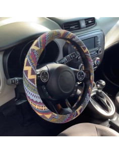 Funda de Volante Étnica Boho CYG&CL Universal 37-39 cm 2