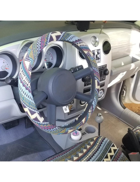 Funda de Volante Étnica Boho CYG&CL Universal 37-39 cm