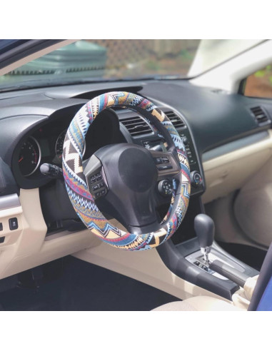 Funda de Volante Étnica Boho CYG&CL Universal 37-39 cm