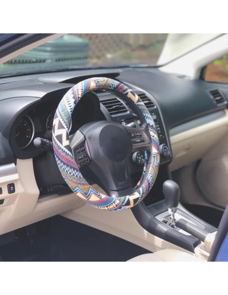 Funda de Volante Étnica Boho CYG&CL Universal 37-39 cm