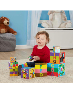 Bloques de Apilamiento y Anidación Melissa & Doug - 10 Piezas 2