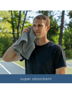 Toallas de Microfibra S&T INC. para Gimnasio y Yoga - 3 Piezas 2