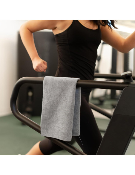 Toallas de Microfibra S&T INC. para Gimnasio 6 Paquete 40x68 cm