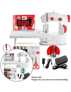 Mini Máquina de Coser Portátil Hearth & Harbor Doble Velocidad 2