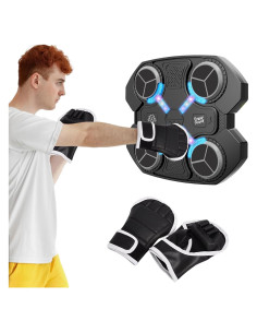 Máquina de Boxeo Musical Gihusrzx 2024 con Guantes y Bluetooth