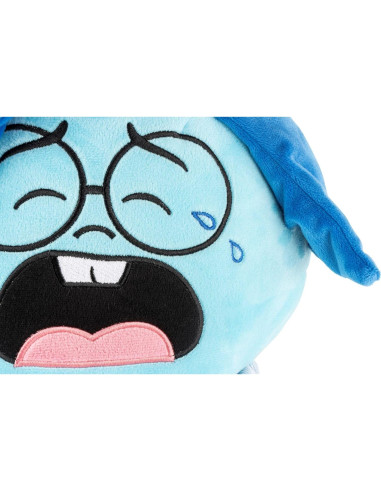 Almohada de Peluche Tristeza Jay Franco 35.5 cm Azul