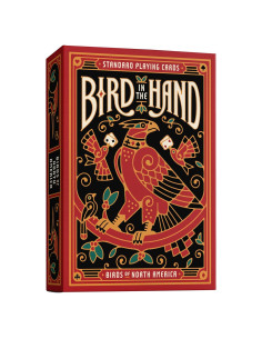 Baraja de Cartas Temáticas Pájaro en la Mano - 54 Piezas Arte Personalizado