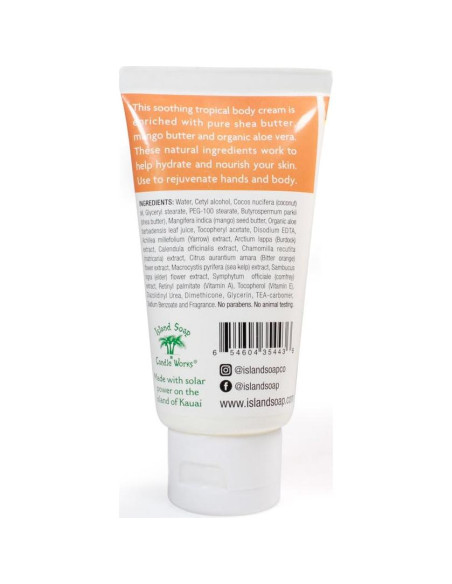 Crema Corporal Hidratante Island Soap Amanecer Hawaiano 90g