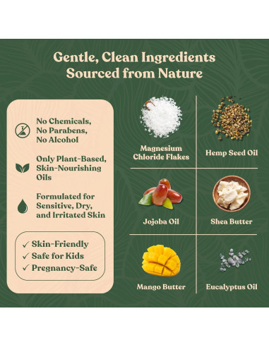 Crema de Magnesio Remedy Mama 118 ml - Eucalipto Natural