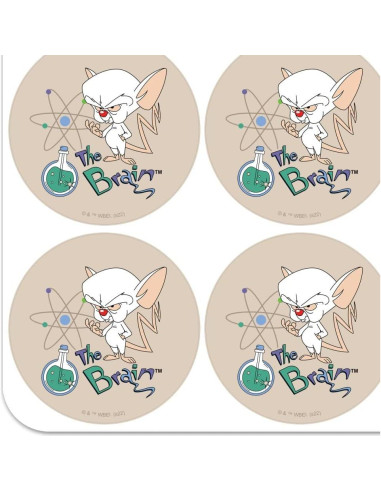 Planificador de Calendario Stickers Pinky y el Cerebro 18 Piezas