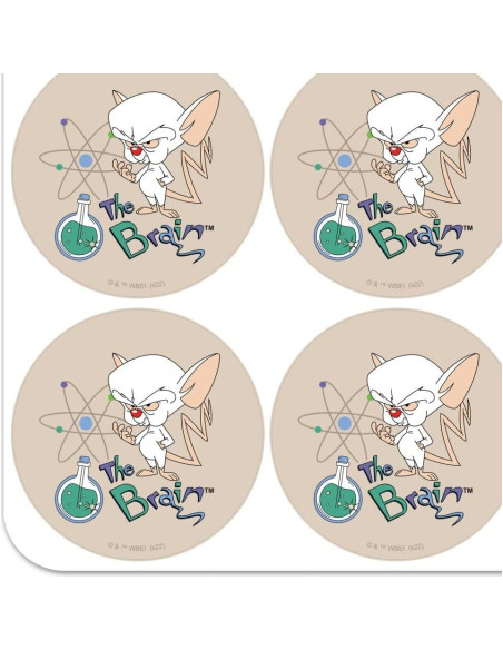 Planificador de Calendario Stickers Pinky y el Cerebro 18 Piezas