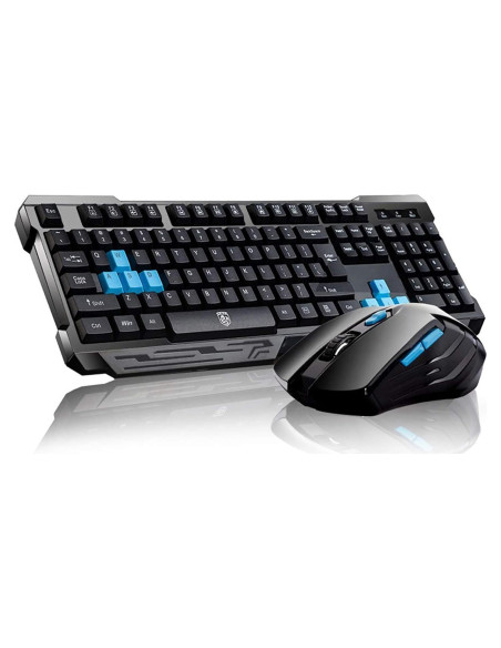 Combo Teclado y Ratón Inalámbrico Soke-Six 2.4GHz Ergonómico