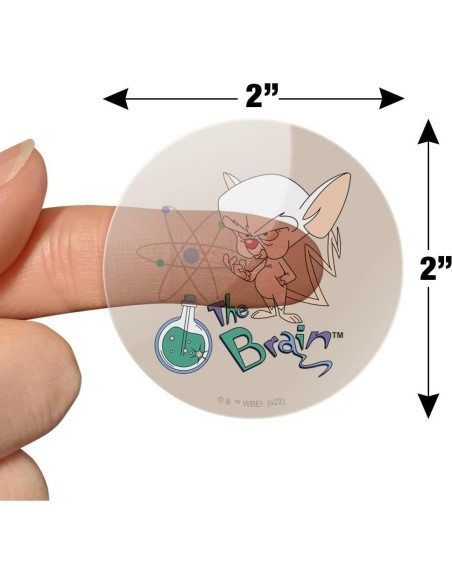 Planificador de Calendario Stickers Pinky y el Cerebro 18 Piezas