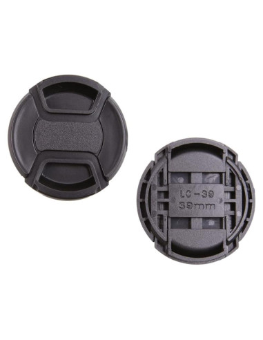 Tapa de Lente Frontal Foto&Tech 39mm con Cuerda Antipérdida