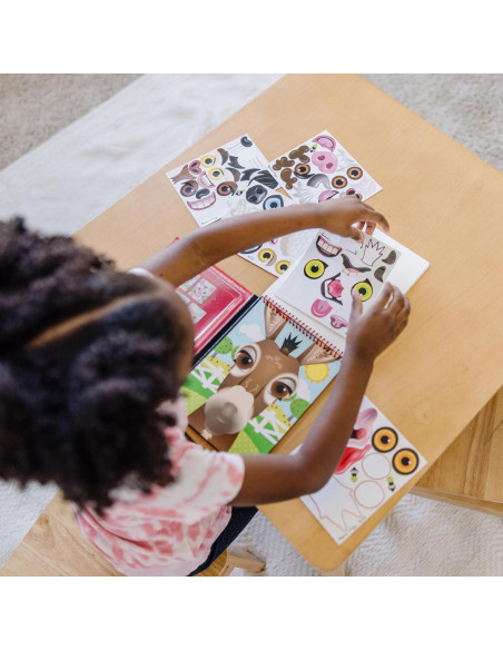 Almohadilla de Pegatinas Reutilizables Melissa & Doug - Granja