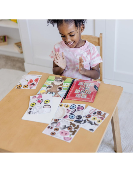 Almohadilla de Pegatinas Reutilizables Melissa & Doug - Granja