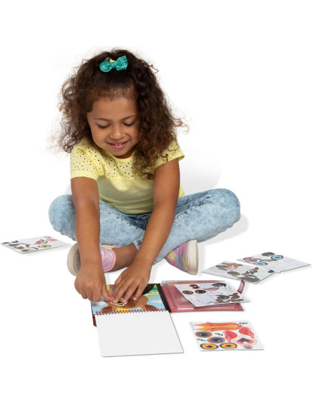 Almohadilla de Pegatinas Reutilizables Melissa & Doug - Granja