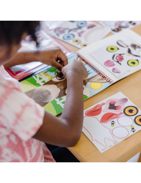 Almohadilla de Pegatinas Reutilizables Melissa & Doug - Granja