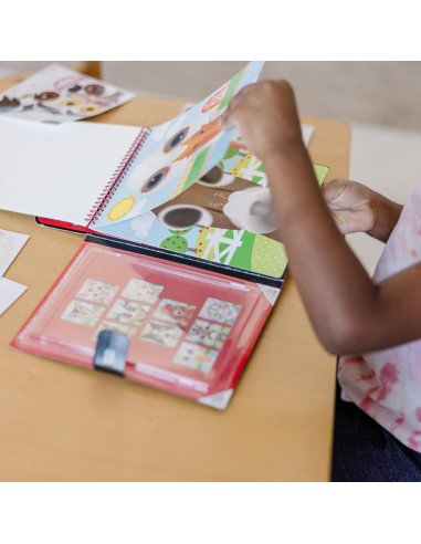 Almohadilla de Pegatinas Reutilizables Melissa & Doug - Granja