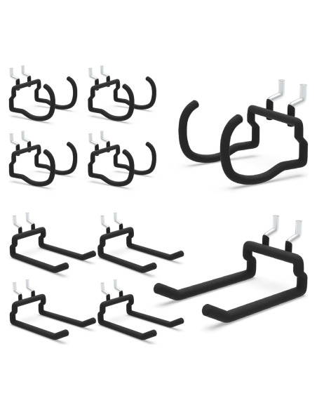 Ganchos de Tablero de Clavos BFPeaky 10PC Alta Resistencia