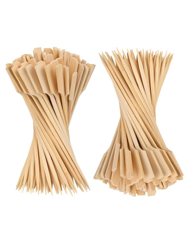 Pinchos de Bambú PFIEIFPO 8.89 cm 300 PCS para Aperitivos