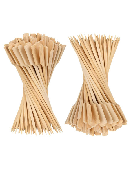 Pinchos de Bambú PFIEIFPO 8.89 cm 300 PCS para Aperitivos