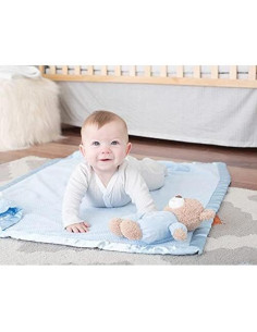 Osito de Peluche Sonajero Harry J. Rashti 22 cm Azul 2