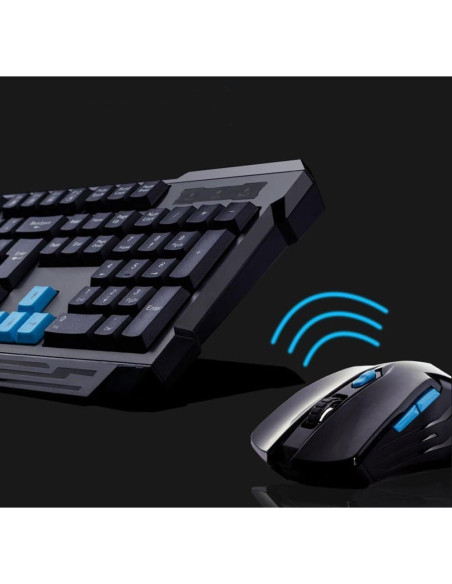 Combo Teclado y Ratón Inalámbrico Soke-Six 2.4GHz Ergonómico