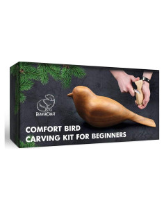 Kit de Tallado en Madera BeaverCraft DIY Pájaro de Confort