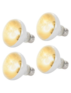 Bombillas de Calor para Reptiles CALPALMY 100W UVA - Paquete de 4