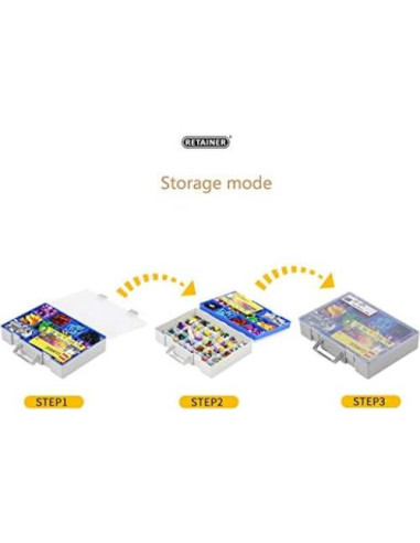 Caja de Almacenamiento Bins & Things 30 Compartimentos Azul