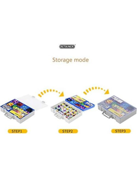 Caja de Almacenamiento Bins & Things 30 Compartimentos Azul