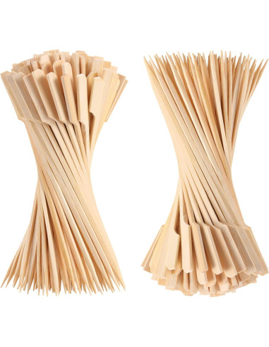 200 Pinchos de Bambú BBQStyle 8.9 cm para Aperitivos