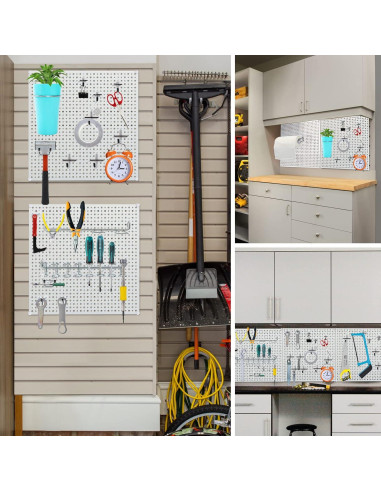 Ganchos de Tablero de Clavos Daanxw 60pcs Extra Gruesos 1/4"