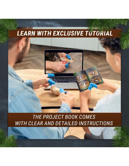 Kit de Tallado en Madera BeaverCraft DIY Pájaro de Confort